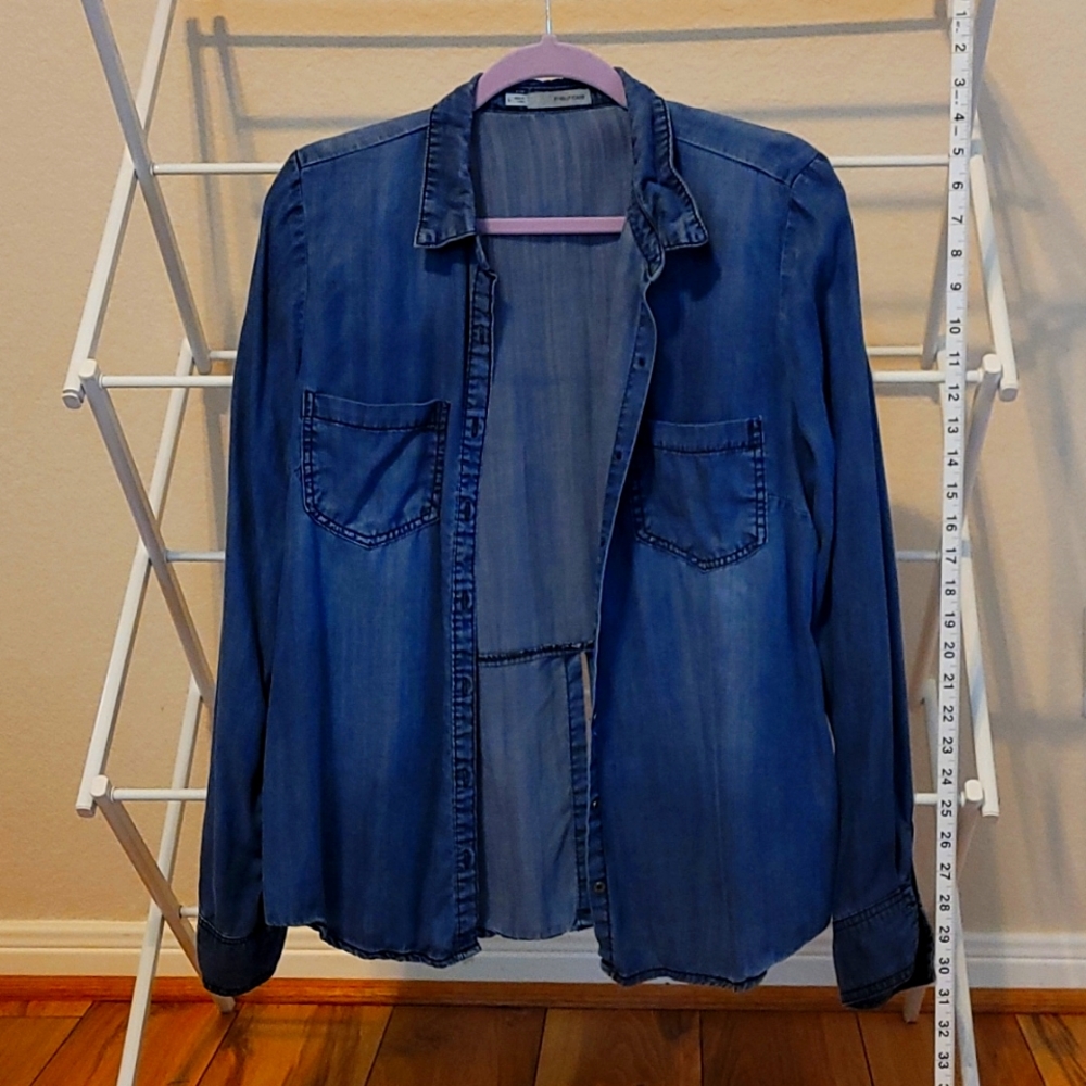 Denim Button Up Shirt